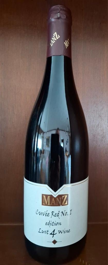 Manz Cuvée Red No. I – Edition Lust 4 Wine, Verzamelen, Ophalen of Verzenden, Zo goed als nieuw, Rode wijn