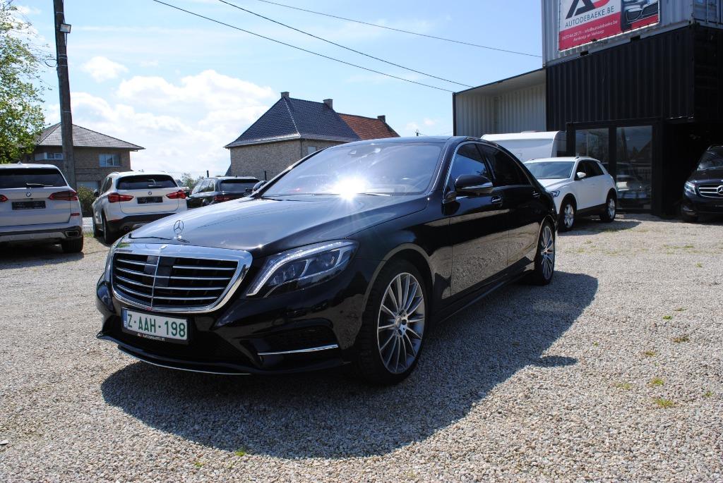 Mercedes-Benz S 500 L Plug-In Hybrid Long. AMG / Head up / S, Autos, Achat, Entreprise, Entretenue par le concessionnaire, Noir