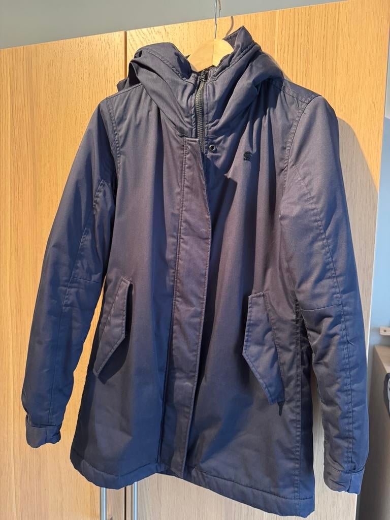 Blauwe winterjas G-Star Raw S, Blauw, Ophalen of Verzenden, Maat 36 (S), G-star Raw