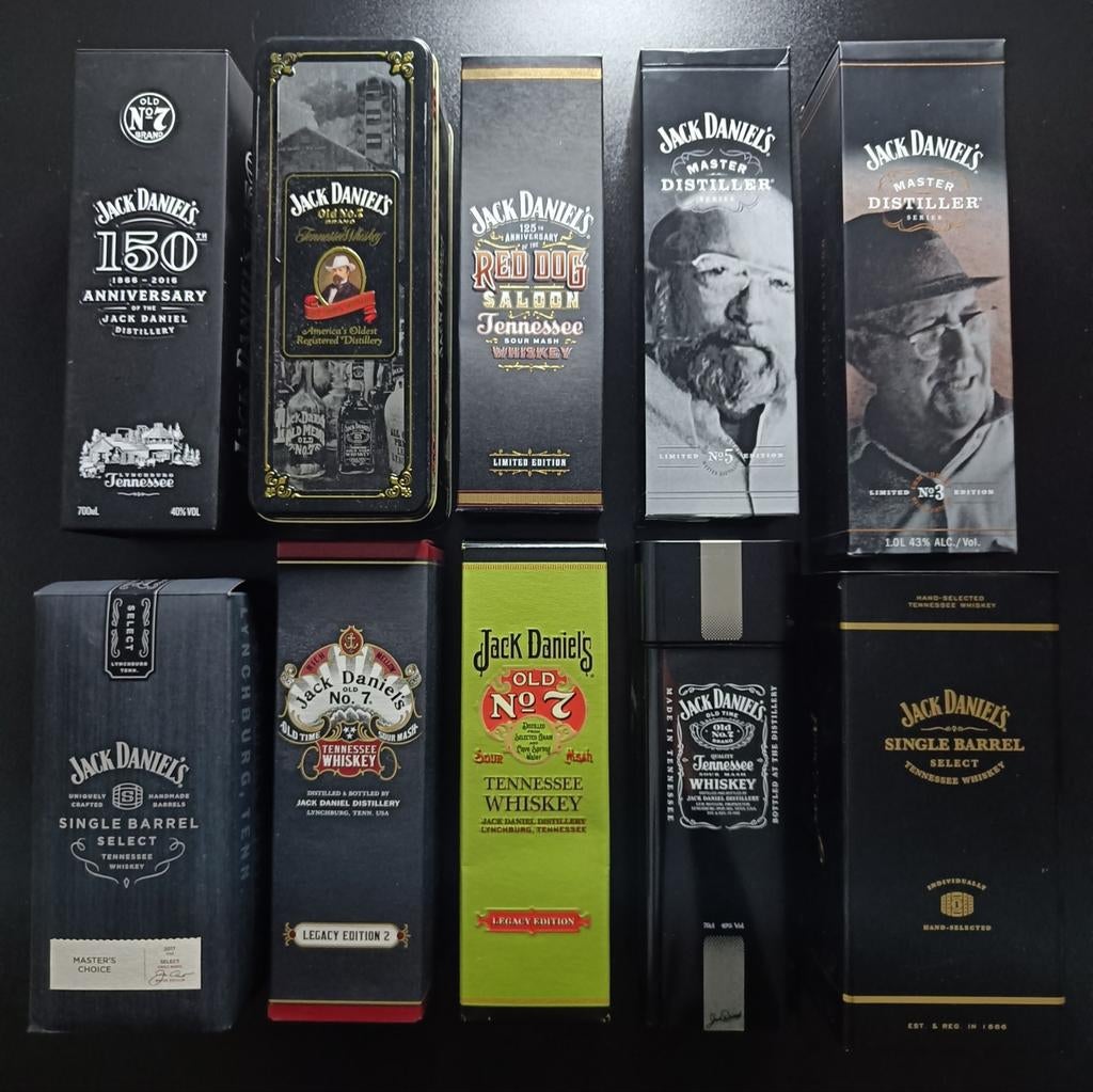 Jack Daniel's kokers., Ophalen of Verzenden, Gebruikt, Verpakking