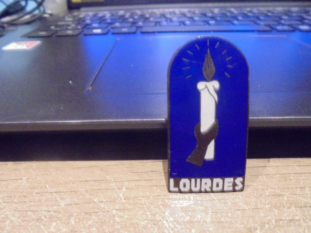 Lourdes speld, Ophalen of Verzenden, Gebruikt, Speldje of Pin