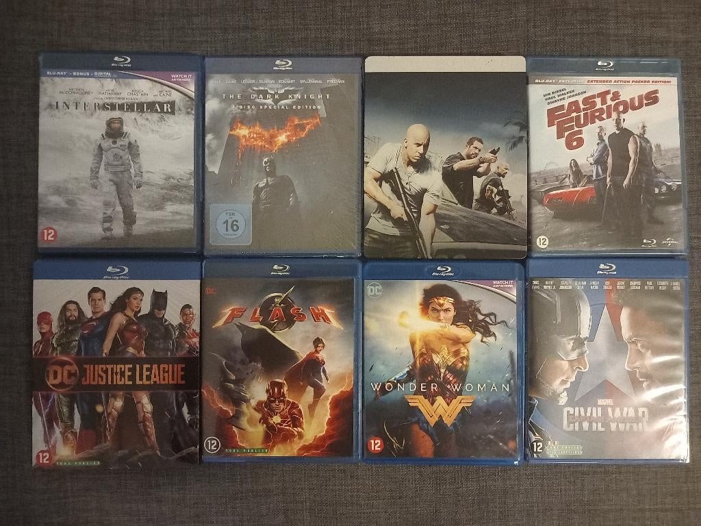 Lot topfilms  - blu ray, Ophalen of Verzenden, Zo goed als nieuw, Actie