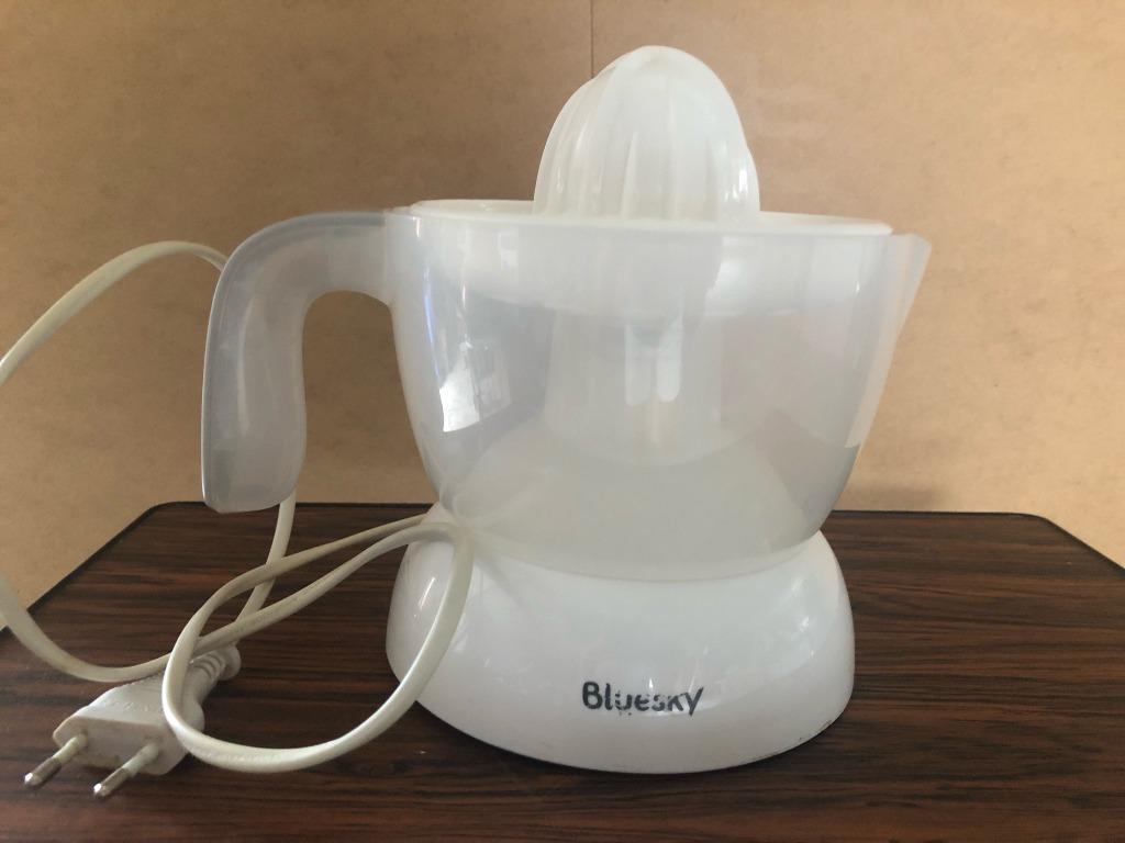 Bluesky elektrische fruitpers, Ophalen of Verzenden, Zo goed als nieuw, Elektrisch, Sapcentrifuge