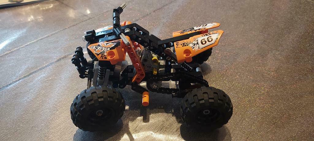 lego 9392 quad bike, Enlèvement ou Envoi, Utilisé, Ensemble complet, Lego