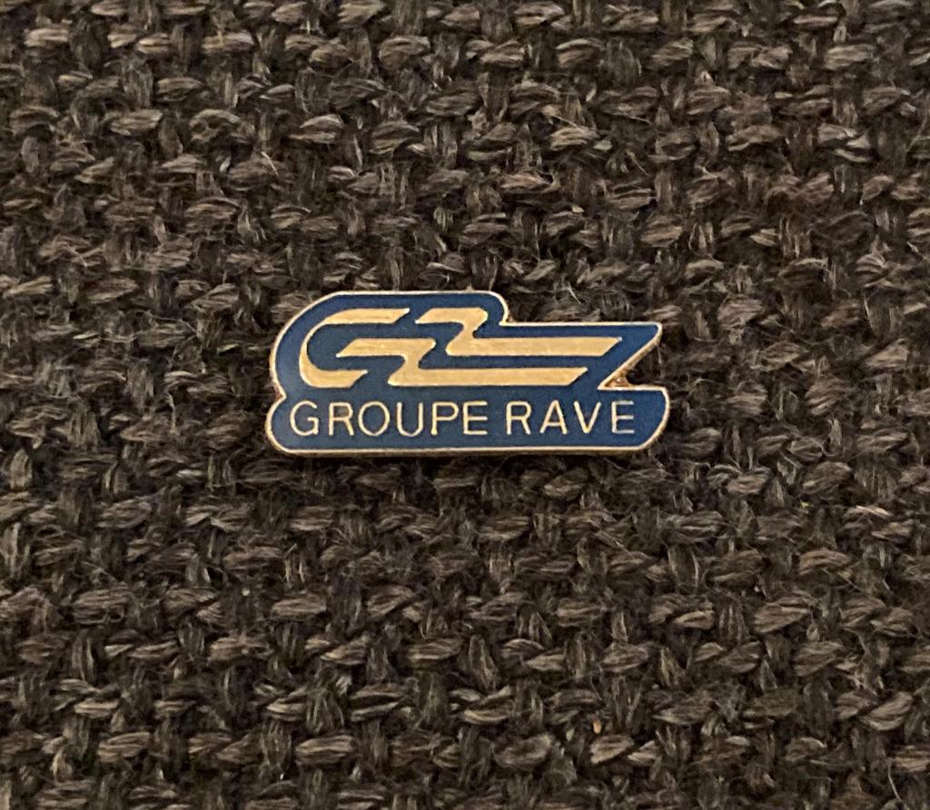 PIN - GROUPE RAVE - TRANSPORT - LOGISTIQUE, Collections, Envoi, Utilisé, Transport, Insigne ou Pin's