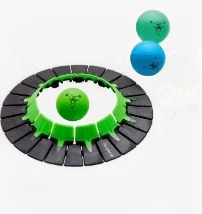 Golf - Accessoire d'entraînement chez soi - Putting set, Sports & Fitness, Golf, Enlèvement ou Envoi, Comme neuf, Set
