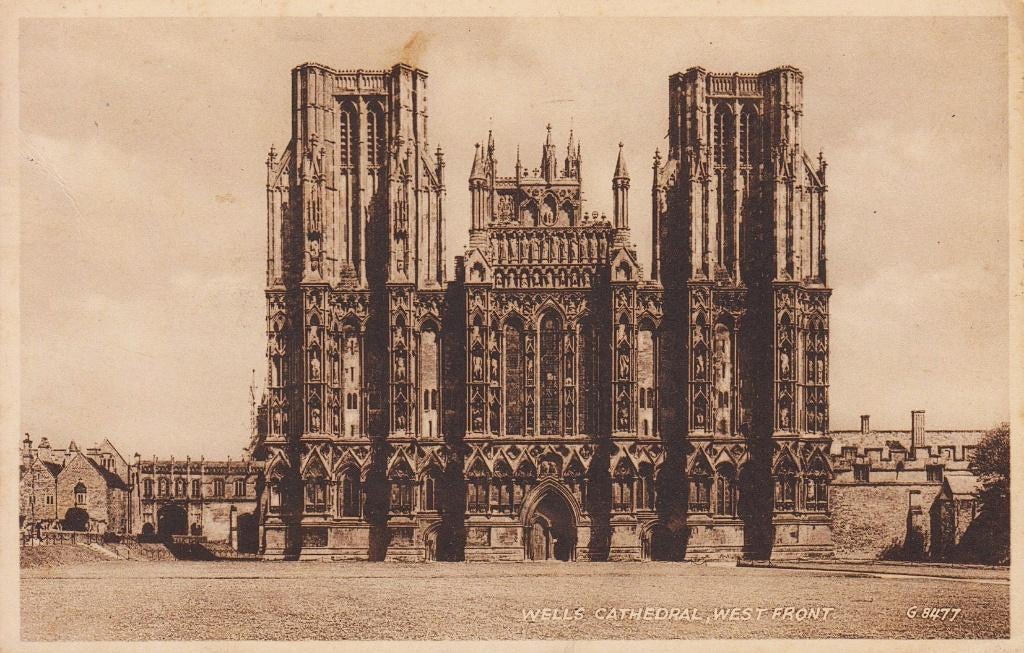 1948 - ENGELAND - Wells : Wells Cathedral, Verzenden, 1940 tot 1960, Gelopen, Engeland