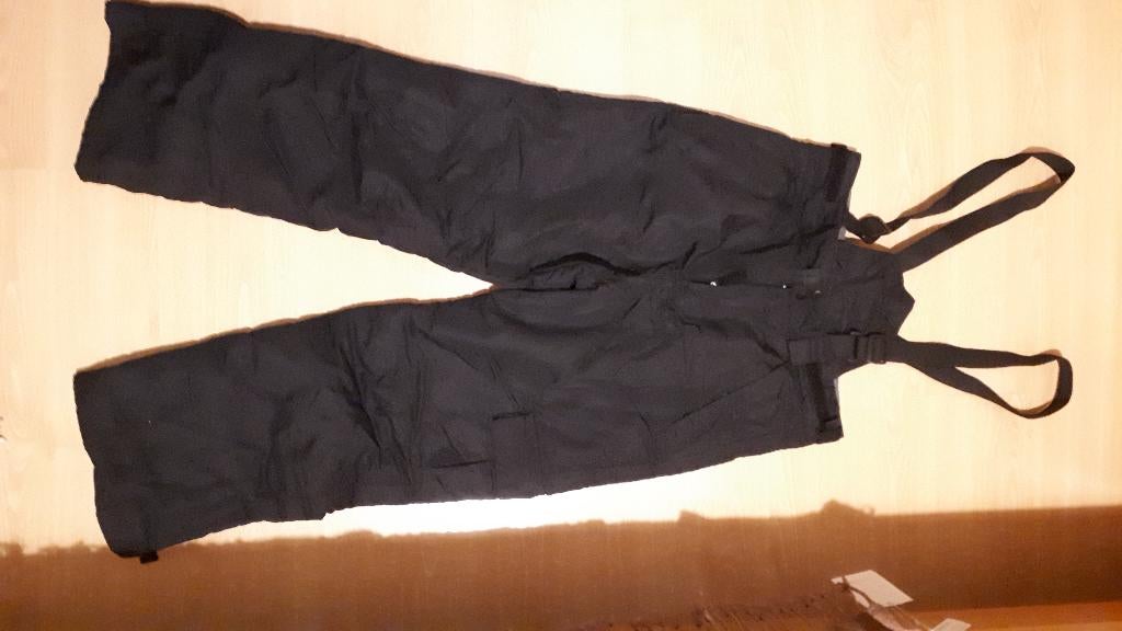 Skibroek voor meisjes als nieuw, zwart, maat 152, Sport en Fitness, Skiën en Langlaufen, Ophalen, Zo goed als nieuw, Ski