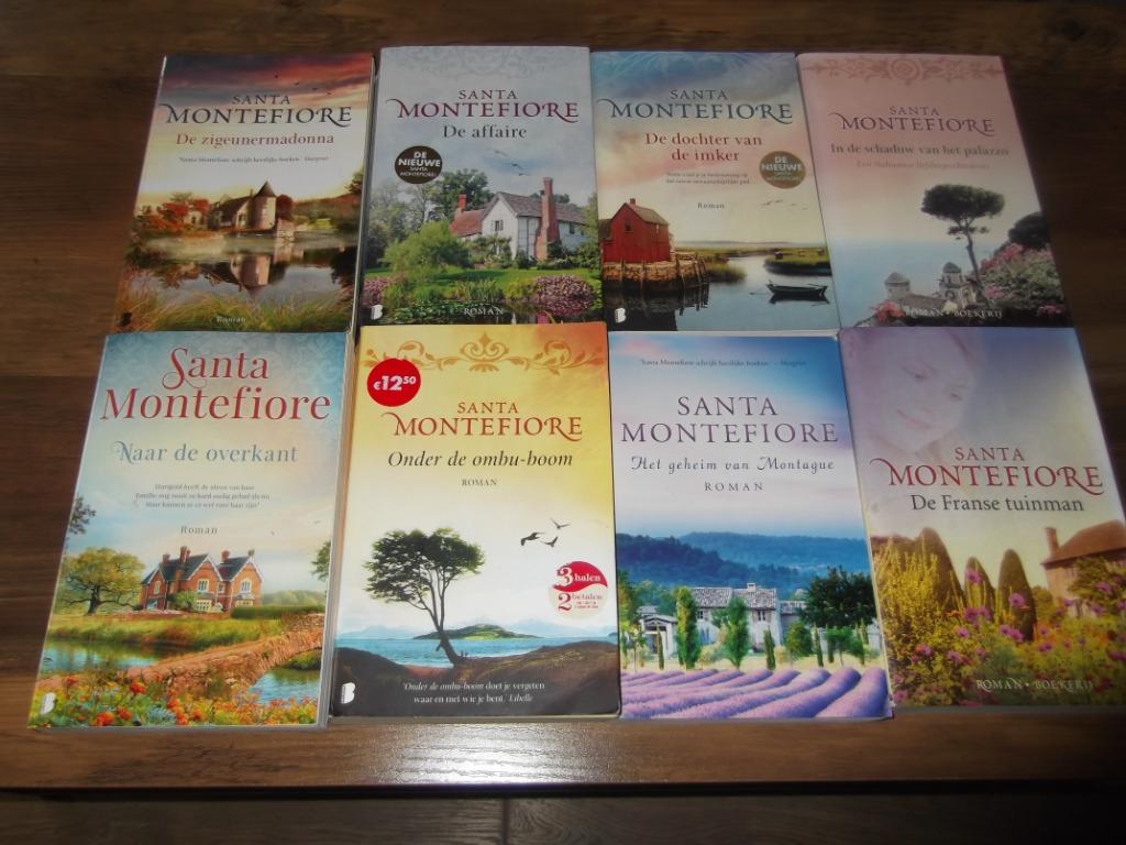 boeken Santa Montefiore (ook apart te koop), Boeken, Ophalen of Verzenden