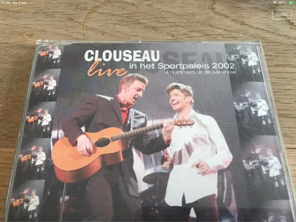 cd clouseau live in het sportpaleis, Enlèvement ou Envoi, Comme neuf