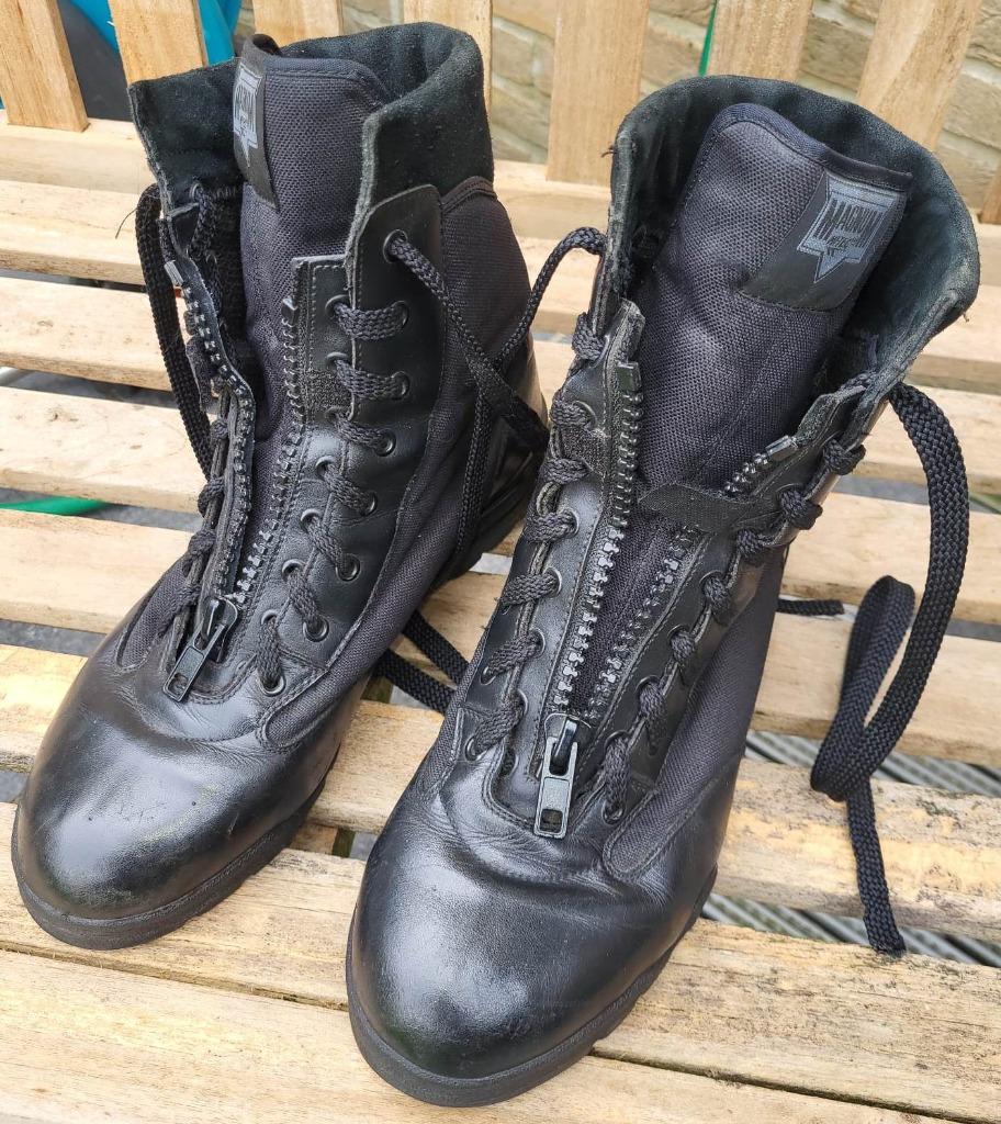 bottines militaire - police MAGNUM Hi-Tech, Enlèvement ou Envoi, Chaussures de travail, Porté, Noir
