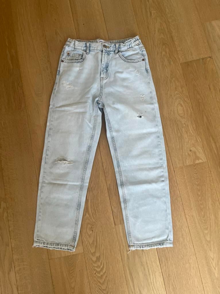Jeansbroek voor meisjes maat 164, Enfants & Bébés, Vêtements enfant | Taille 164, Pantalon, Comme neuf, Fille, Zara