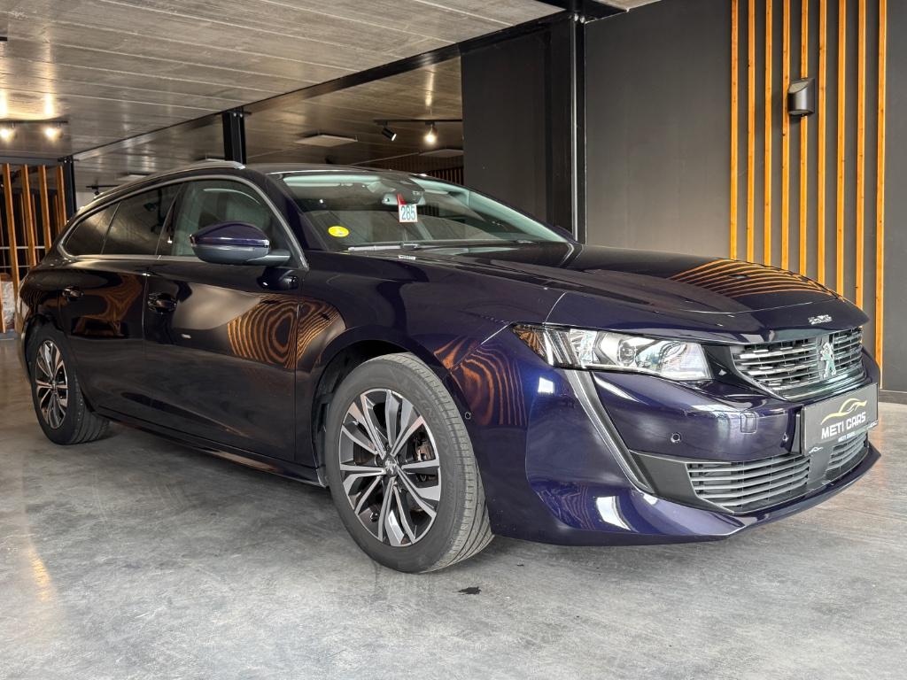 Peugeot 508 SW BlueHDi 130 EAT8 Allure | Camera | Stoelverwa, Automaat, Leder en Stof, Zwart, 5 deurs