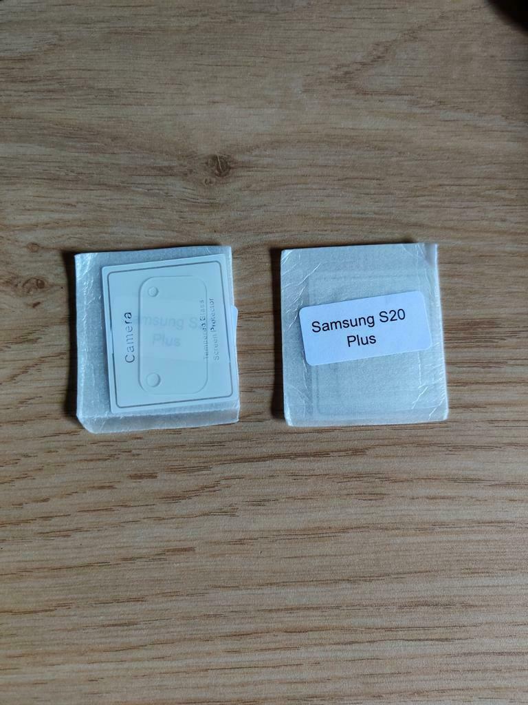 2 verre trempé caméra Samsung S20 Plus, Enlèvement ou Envoi, Neuf, Autres modèles, Façade ou Cover