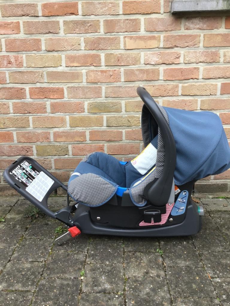 Siège Auto Britax Romer - Baby-Safe + base Isofix, Enfants & Bébés, Romer, Comme neuf, Protection latérale, Enlèvement