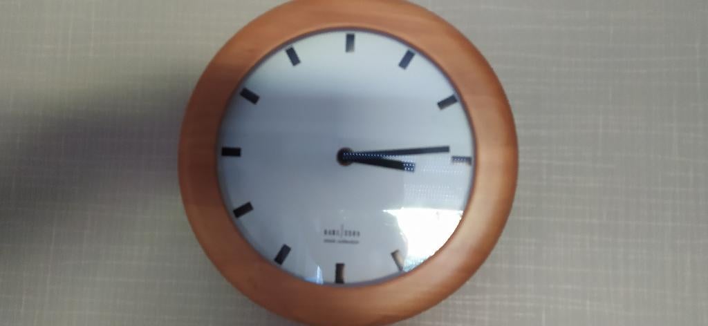 wandklok, Ophalen, Zo goed als nieuw, Analoog, Wandklok