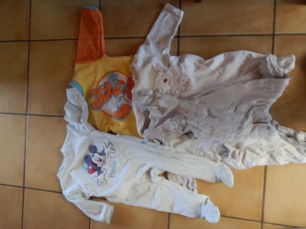 lot pyjama 9 maand, Ophalen of Verzenden, Gebruikt, Jongetje of Meisje, Nacht- of Onderkleding