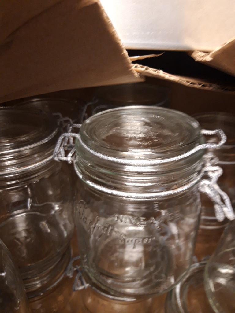 stereliseer bokalen, Huis en Inrichting, Ophalen, Gebruikt, Glas, Overige typen