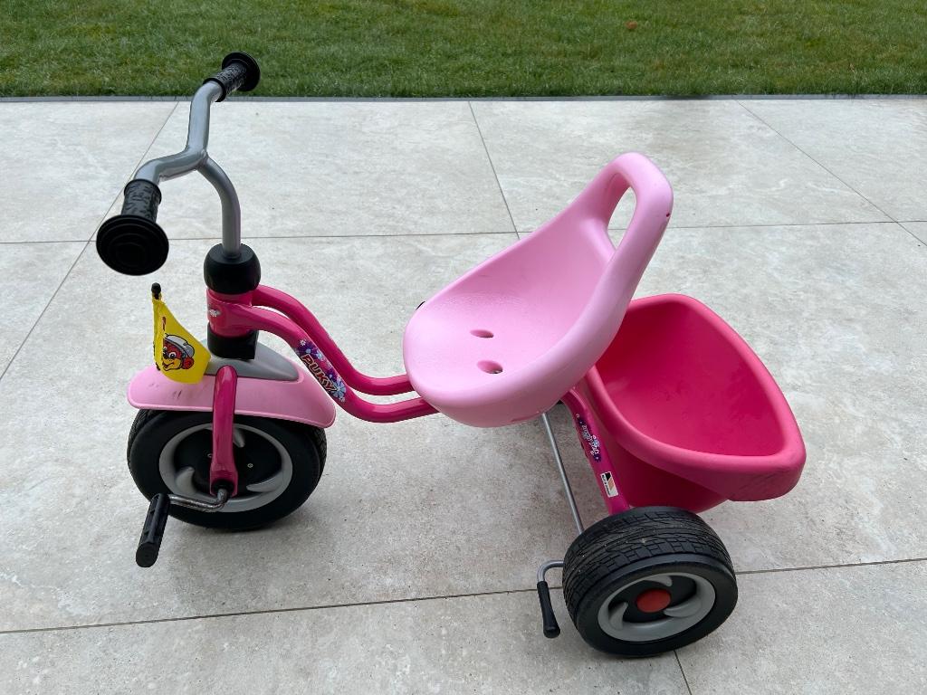 Fietsje - PUKY Lovely pink, Ophalen, Zo goed als nieuw, Puky, Verstelbare zitting