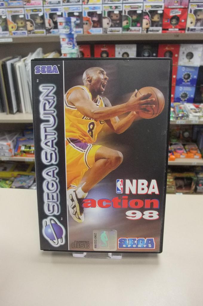 NBA Action 98 cib saturn, Games en Spelcomputers, Games | Sega, Gebruikt, 2 spelers, Ophalen of Verzenden, Sega