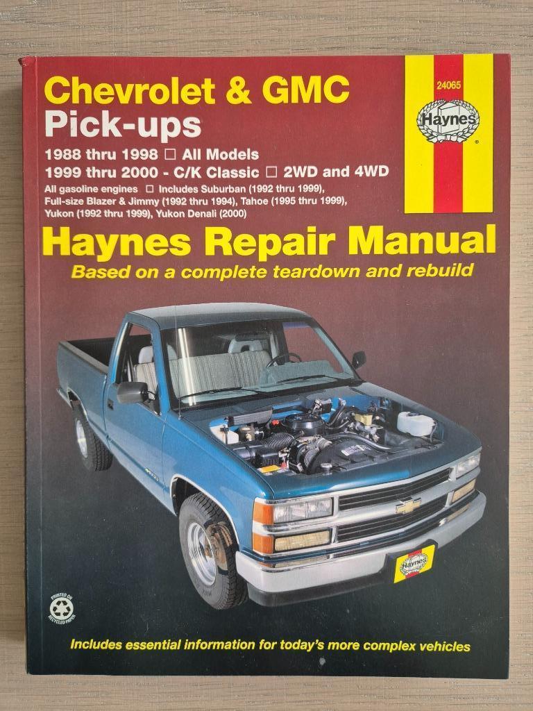 Haynes repair manual, Ophalen