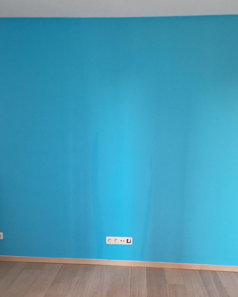 2x 10L verf aqua, Doe-het-zelf en Bouw, Ophalen, Blauw, Verf