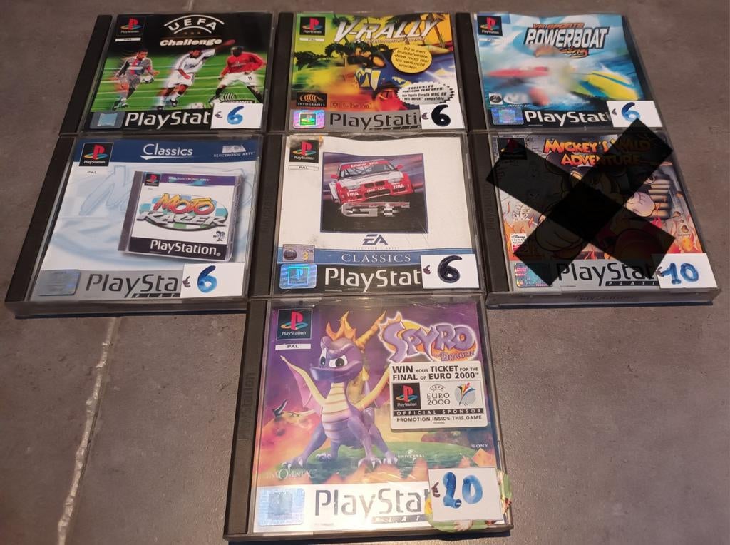 playstation 1 games, spelletjes, Games en Spelcomputers, Ophalen of Verzenden