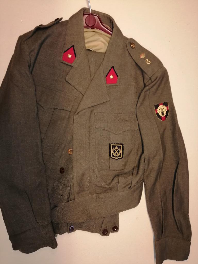 BELGIQUE - ABL - SOUS LIEUTENANT 6 DE LIGNE - 1962, Ophalen of Verzenden, Landmacht, Kleding of Schoenen