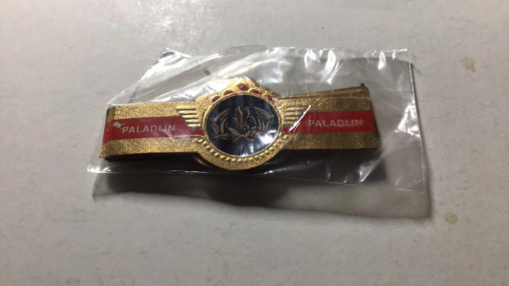 Sigarenbandjes paladijn, Ophalen of Verzenden, Zo goed als nieuw, Sigarenbandjes