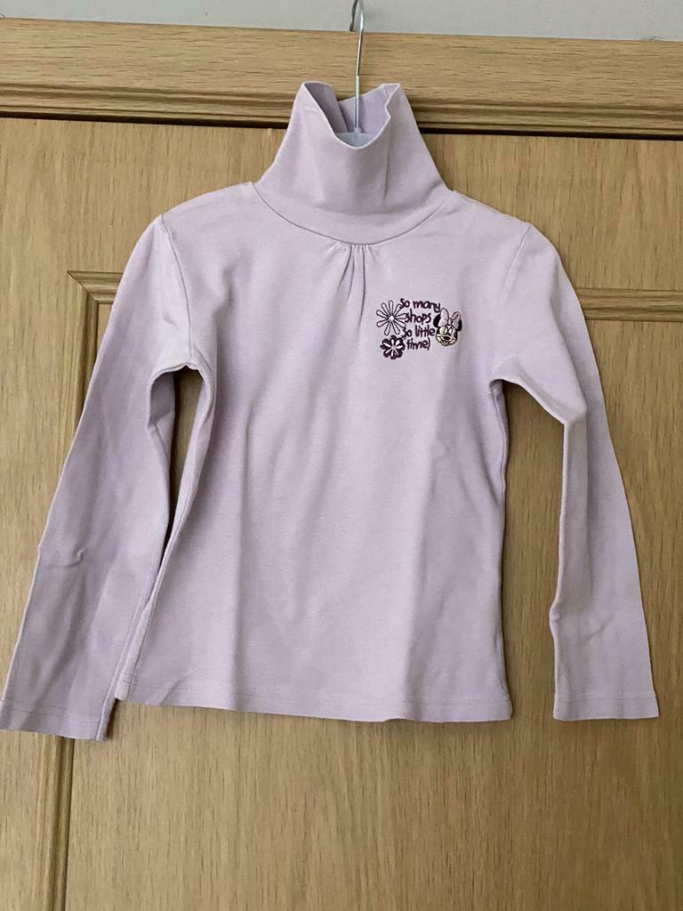 Souspull/manches longues Minnie Mousse Taille 110, C&A, Enlèvement ou Envoi, Chemise ou À manches longues, Comme neuf