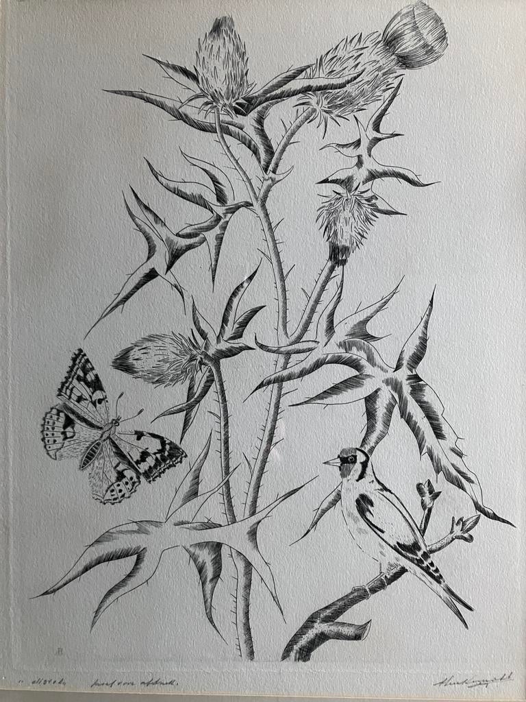ets Antoon Herckenrath (1907-1977) Distel, Antiek en Kunst, Ophalen of Verzenden