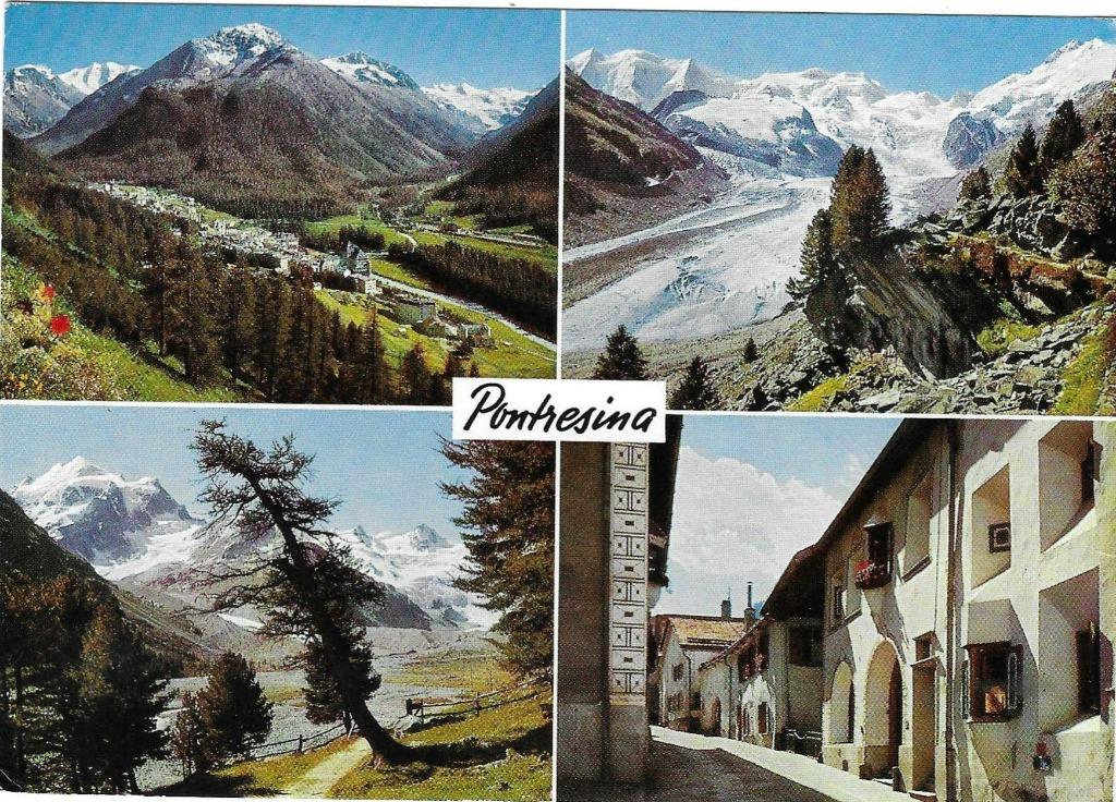 Zwitserland 599 Pontresina, Dorfstrasse, Rosgetal, Envoi