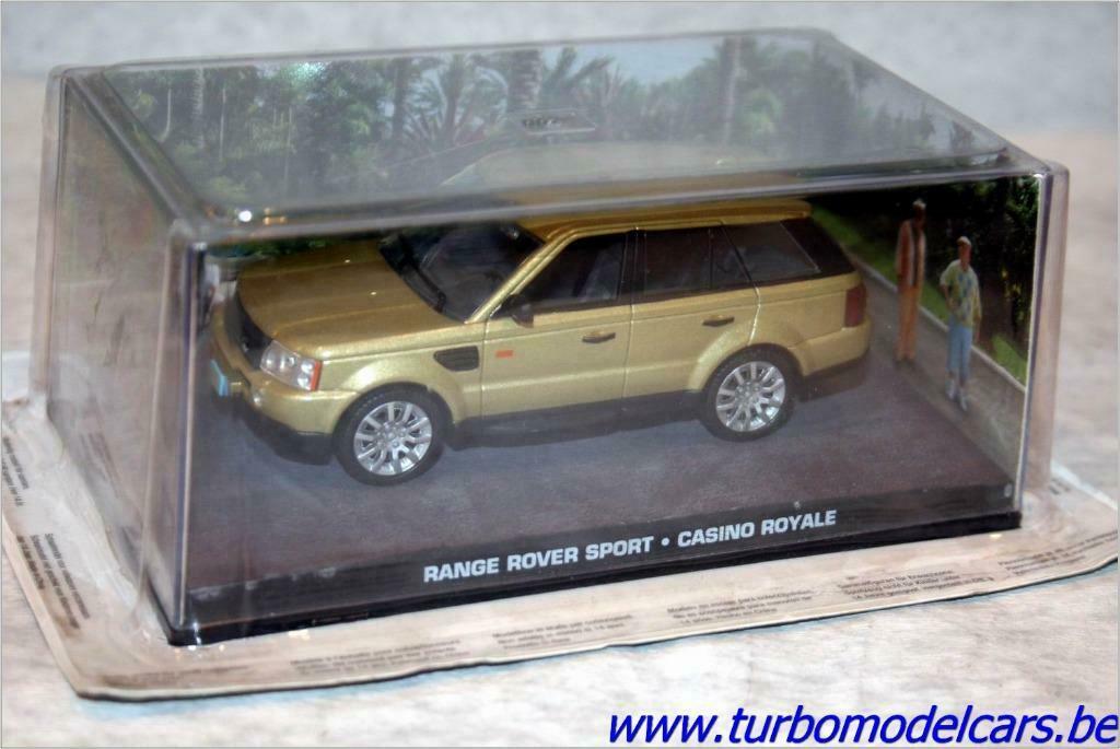 Range Rover Sport James Bond casino Royale 1/43, Hobby en Vrije tijd, Modelauto's | 1:43, Ophalen of Verzenden, Nieuw, Auto, Overige merken