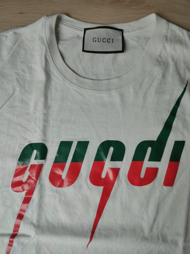 Tee-shirt Gucci, Envoi, Comme neuf, Taille 48/50 (M), Blanc