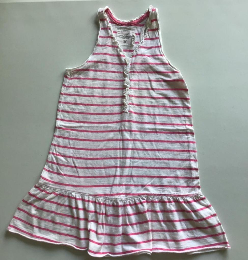 Robe H&M lignée blanc et rose taille 8 / 10 ans, Enfants & Bébés, Vêtements enfant | Taille 128, Robe ou Jupe, Enlèvement ou Envoi