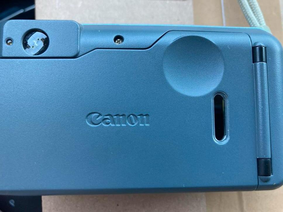 Canon Sure Shot 115 u II prima zoom- analoog & zilverkleurig, Ophalen of Verzenden, Zo goed als nieuw, Canon
