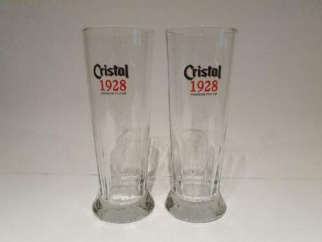 Cristal 1928  : bierglas, Enlèvement ou Envoi, Neuf, Verre ou Verres, Autres marques