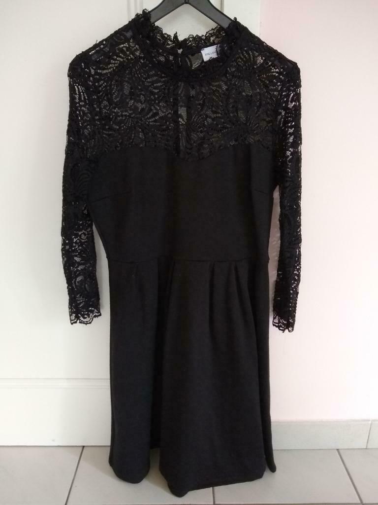 m 38 zwart kleedje Zoë Loveborn Lola, Enlèvement ou Envoi, Comme neuf, Taille 38/40 (M), Noir