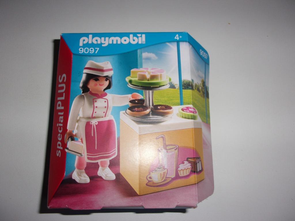 PLAYMOBIL taarten verkoopster. (9097), Enlèvement ou Envoi, Comme neuf