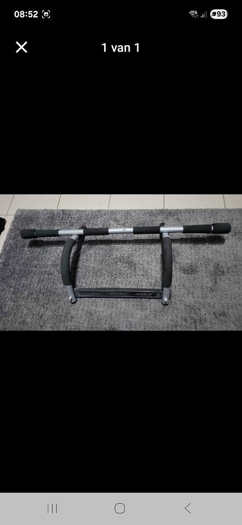 Oprekstang, Sport en Fitness, Fitnessmaterialen, Ophalen, Zo goed als nieuw, Oprekstang
