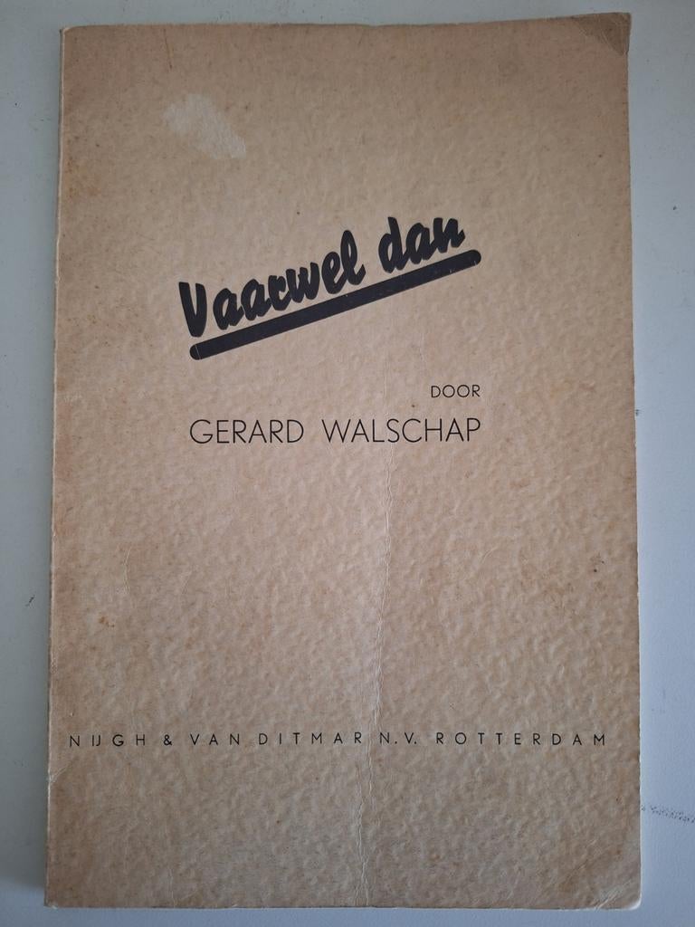 Gerard Walschap - Vaarwel dan, Boeken, Ophalen of Verzenden, Zo goed als nieuw