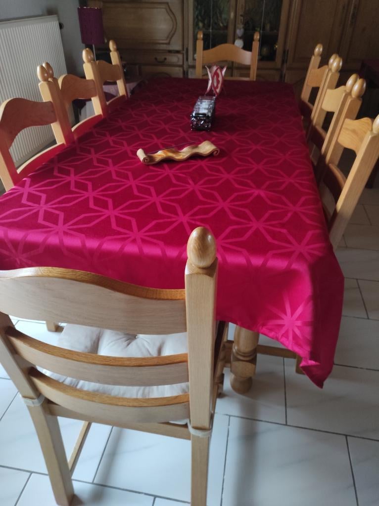Salle à manger en chêne, Ophalen, Eikenhout