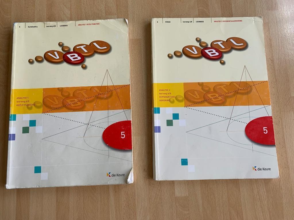Wiskunde Analyse 1 en 2, Boeken, Schoolboeken, Gelezen, Ophalen