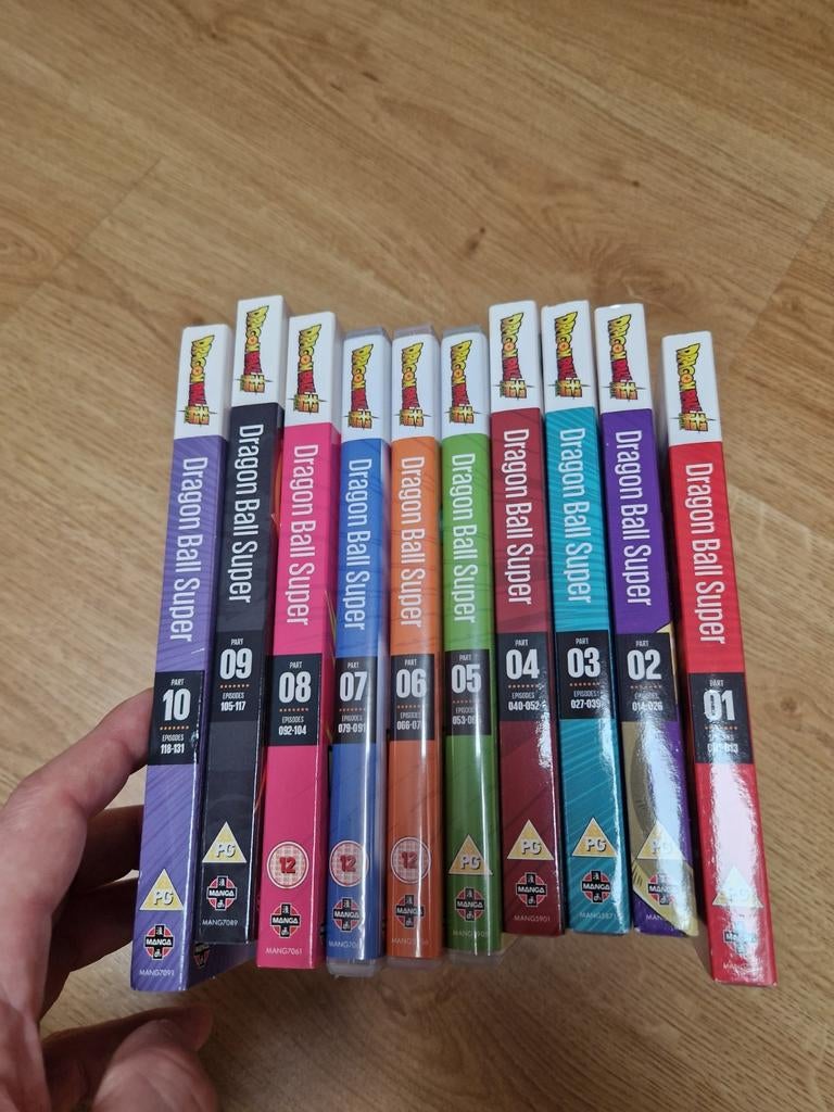 Dragonball Super volledig seizoen, Cd's en Dvd's, Ophalen of Verzenden, Zo goed als nieuw
