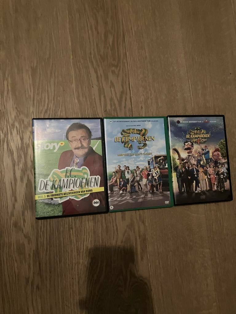 3 dvd van de kampioenen, Cd's en Dvd's, Dvd's | Overige Dvd's, Ophalen of Verzenden