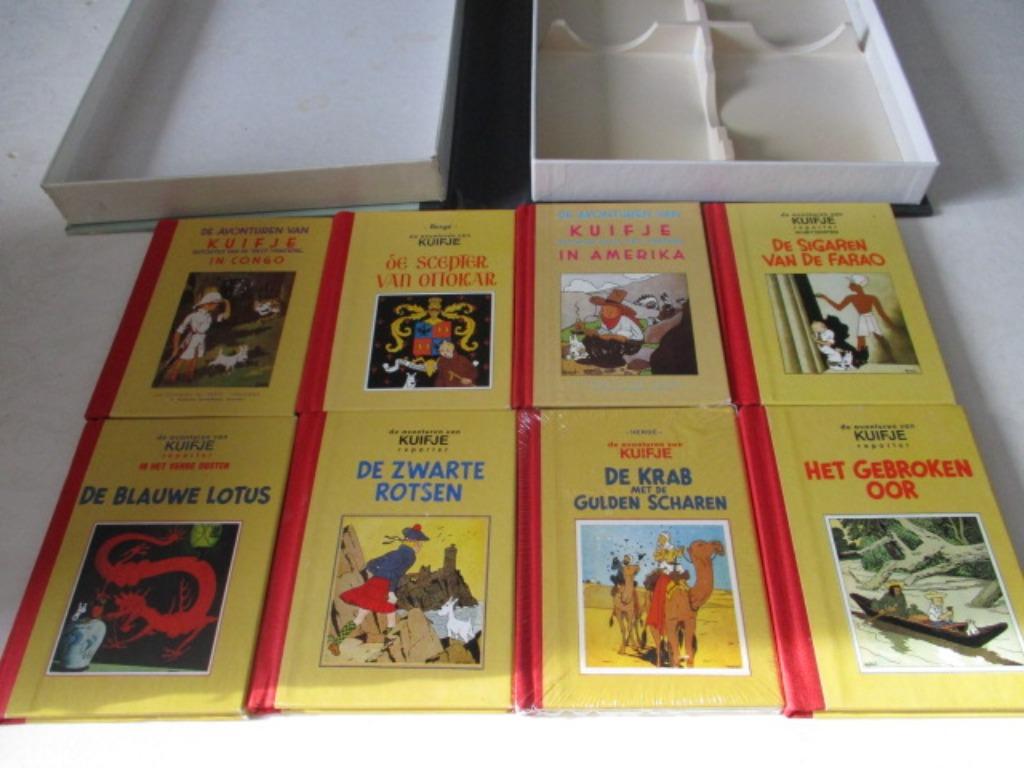 kuifjes collectie , 19 stuks + doos, Boeken, Stripverhalen, Nieuw, Meerdere stripboeken, Ophalen of Verzenden