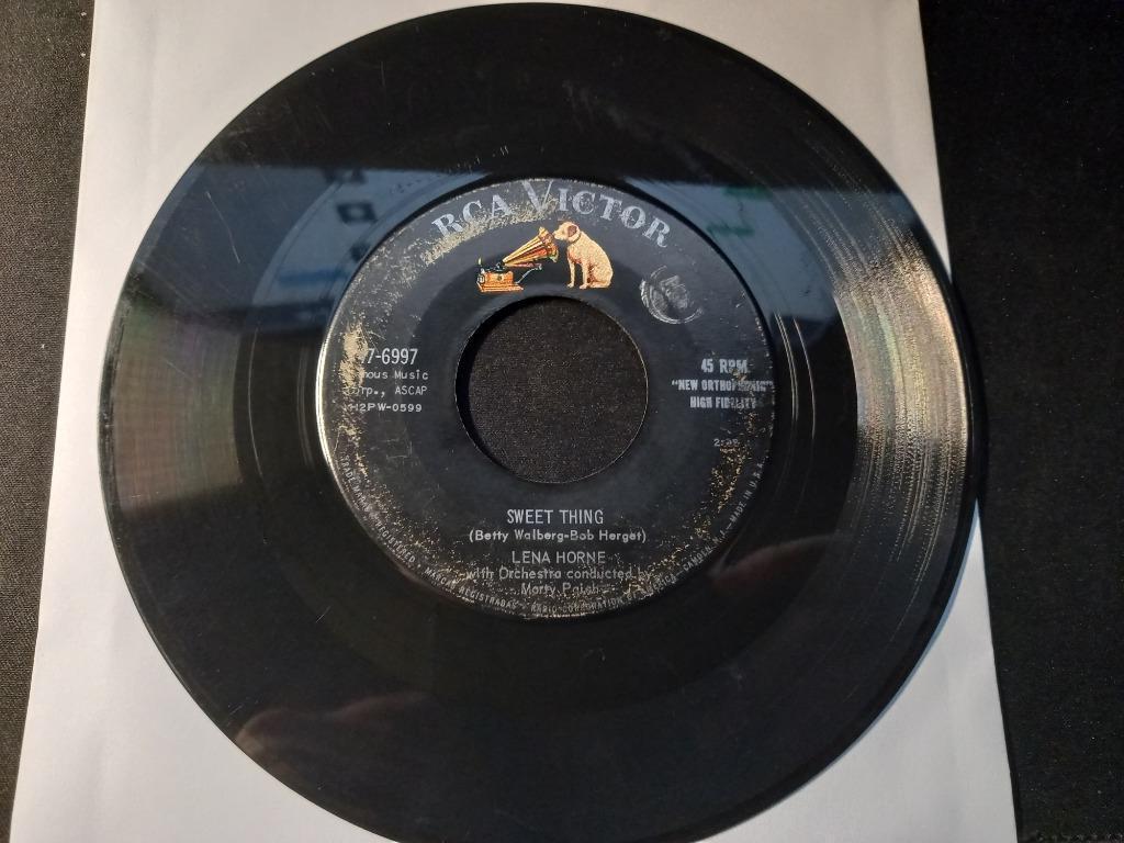 Lena Horne ‎– That Old Feeling / Sweet Thing '7, Cd's en Dvd's, Vinyl Singles, Gebruikt, Single, Jazz en Blues, 7 inch, Ophalen of Verzenden