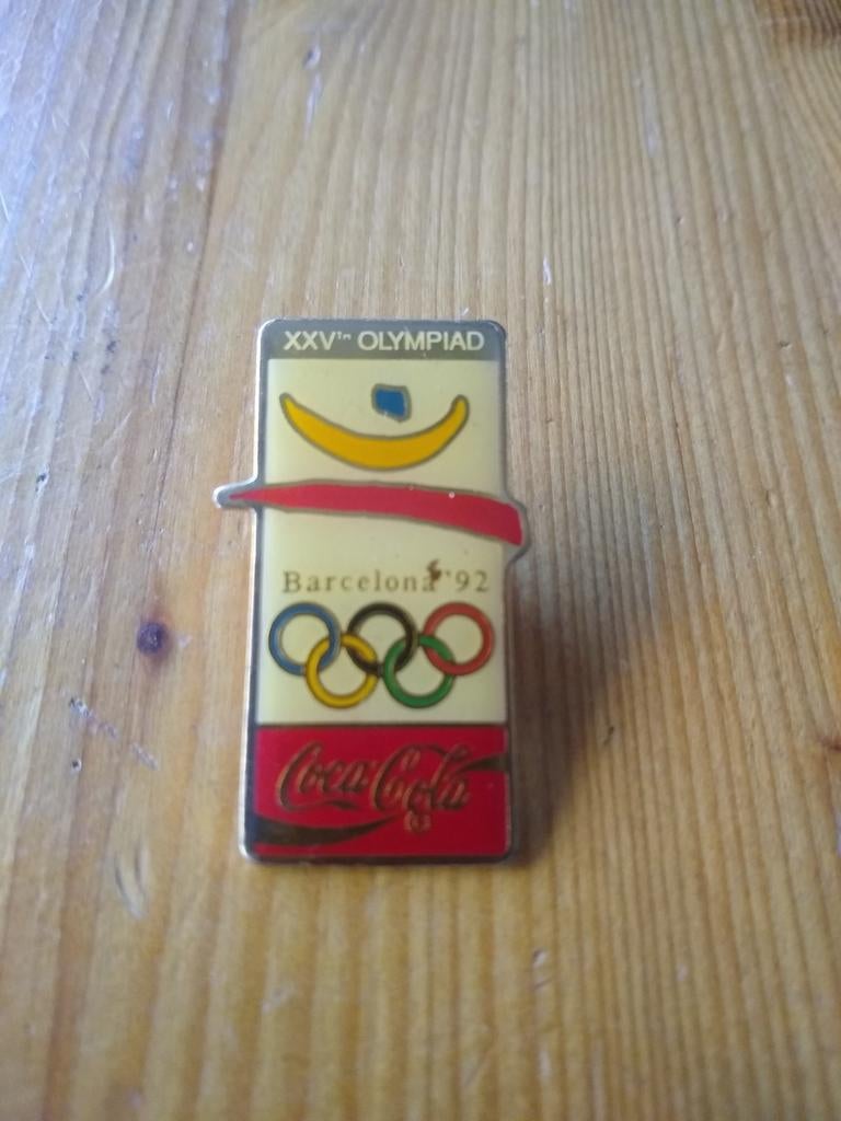 Pin Coca-Cola Barcelona '92, Enlèvement ou Envoi, Comme neuf, Sport, Insigne ou Pin's