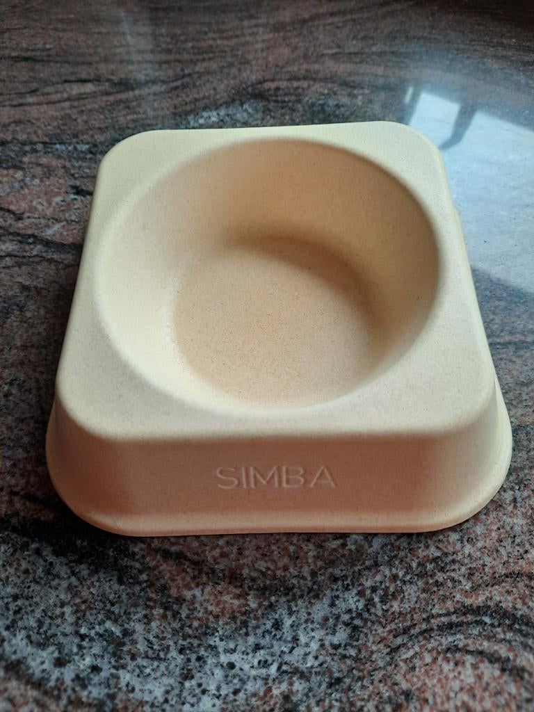 Gepersonaliseerde voederbak voor hond of kat, SIMBA, Ophalen of Verzenden, Zo goed als nieuw