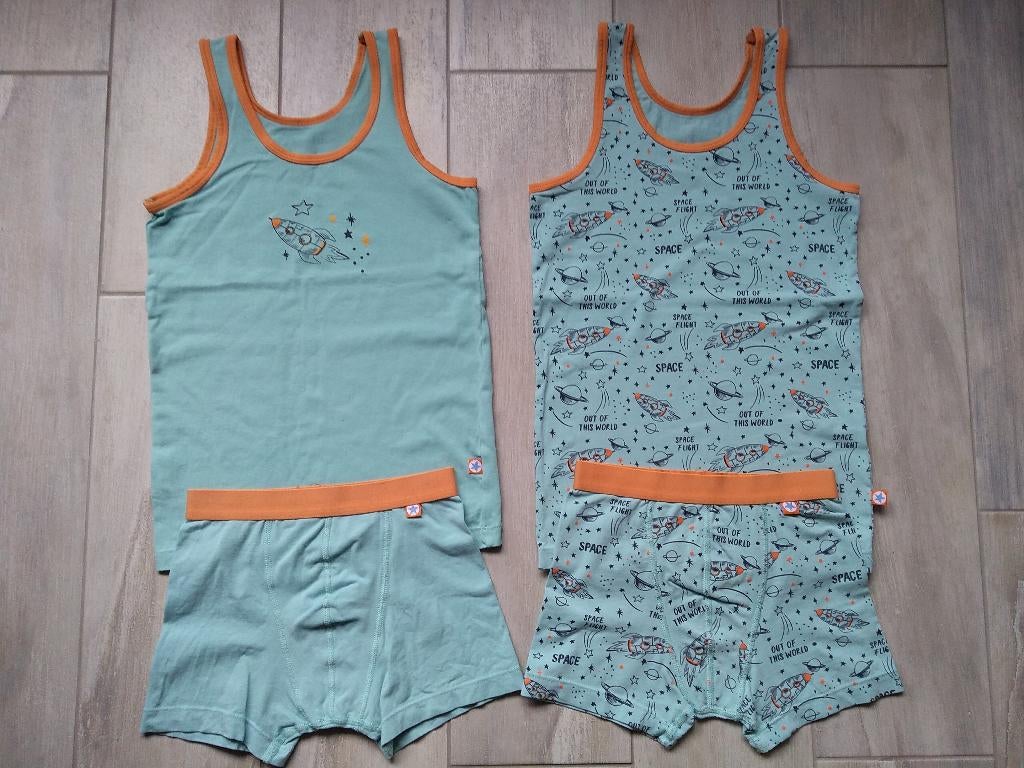 ★ M116/122 - Ondergoed sets, Enlèvement ou Envoi, Comme neuf, Garçon, Vêtements de nuit ou Sous-vêtements